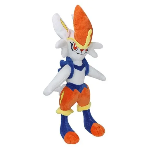 Pkm.store Pokemon Kuscheltiere-Liberlo Cinderace Pokemon Pluschtier (Ca. 40Cm)
