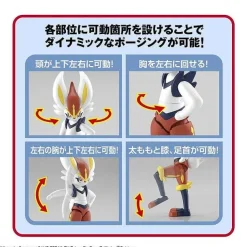 Pkm.store Pokemon Schwert & Schild-Liberlo Cinderace Sammelfigur Pokemon Schwert Und Schild