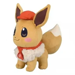 Pkm.store Pokemon Kuscheltiere-Liebliches Evoli Eevee Plusch Pokemon (Ca.25Cm)