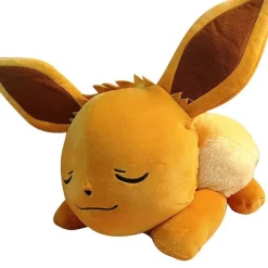 Pkm.store Pokemon Kuscheltiere-Liebliches Schlafendes Evoli Pluschtier (Ca. 50Cm)