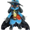 Pkm.store Pokemon Kuscheltiere-Lucario Kuscheltier Halloween Edition (Ca. 30Cm)