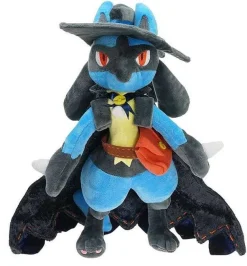 Pkm.store Pokemon Kuscheltiere-Lucario Kuscheltier Halloween Edition (Ca. 30Cm)