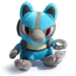 Pkm.store Pokemon Kuscheltiere-Lucario Stoff Pokemon (Ca. 18Cm)