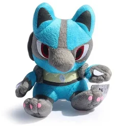 Pkm.store Pokemon Kuscheltiere-Lucario Stoff Pokemon (Ca. 18Cm)