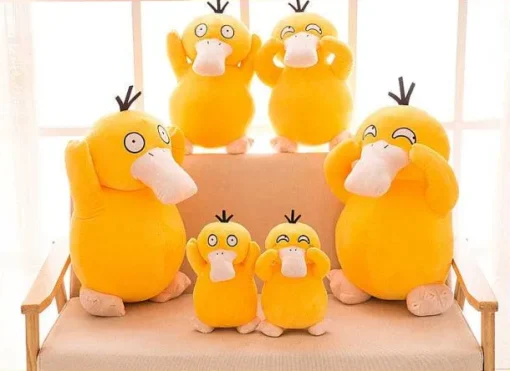 Pkm.store Pokemon Kuscheltiere-Lustiger Enton Psyduck Kuscheltiere (30Cm, 40Cm Oder 50Cm) Pokemon