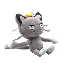 Pkm.store Pokemon Kuscheltiere-Mauzi / Meowth Pluschtier Pokemon (Ca. 18Cm)