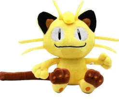 Pkm.store Pokemon Kuscheltiere-Mauzi / Meowth Pluschtier Pokemon (Ca. 18Cm)
