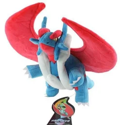Pkm.store Pokemon Kuscheltiere-Mega Brutalanda Salamence Plusch / Stoff Pokemon (Ca. 45Cm)