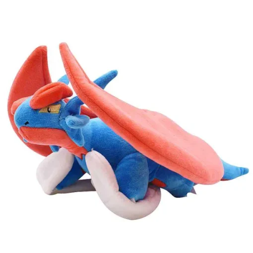 Pkm.store Pokemon Kuscheltiere-Mega Brutalanda Salamence Plusch / Stoff Pokemon (Ca. 45Cm)