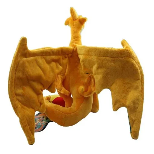 Pkm.store Pokemon Kuscheltiere-Mega Charizard / Glurak Pluschtier Pokemon 2Er Set (Ca. 20Cm)