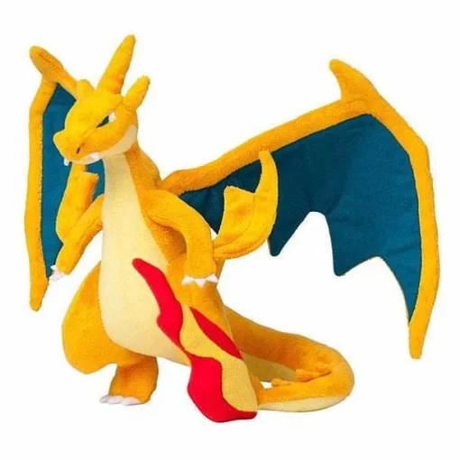 Pkm.store Pokemon Kuscheltiere-Mega Charizard / Glurak Pluschtier Pokemon 2Er Set (Ca. 20Cm)