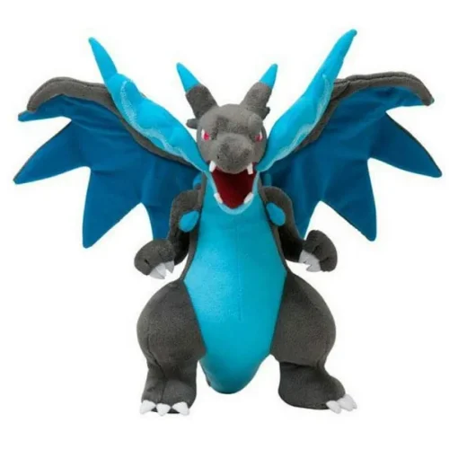 Pkm.store Pokemon Kuscheltiere-Mega Charizard / Glurak Pluschtier Pokemon 2Er Set (Ca. 20Cm)