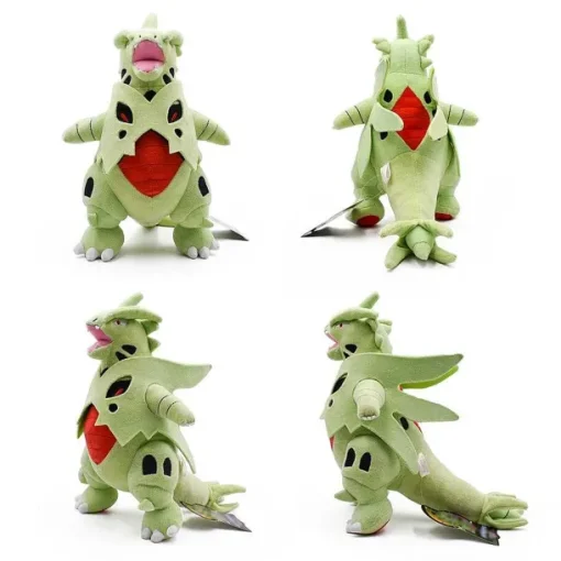 Pkm.store Pokemon Kuscheltiere-Mega Despotar / Tyranitar Plusch Pokemon Kuscheltier (Ca. 30Cm)