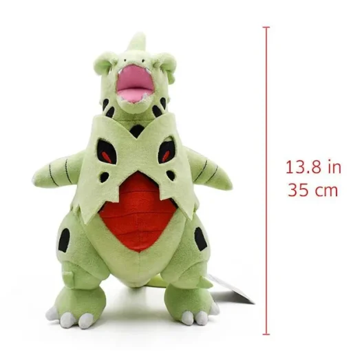 Pkm.store Pokemon Kuscheltiere-Mega Despotar / Tyranitar Plusch Pokemon Kuscheltier (Ca. 30Cm)