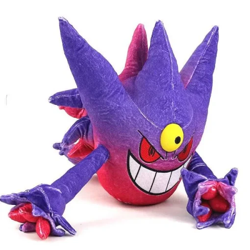 Pkm.store Pokemon Kuscheltiere-Mega Gengar Stoff Pokemon (Ca. 20Cm Oder 30Cm)