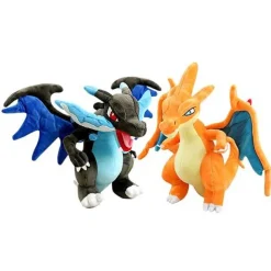 Pkm.store Pokemon Kuscheltiere-Mega Glurak Charizard Plusch Pokemon Figuren - Ca. 30Cm