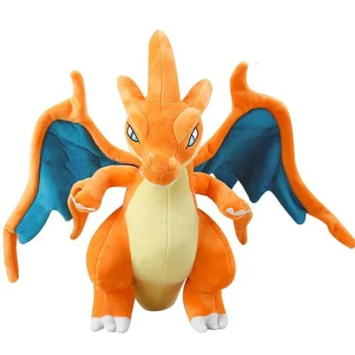 Pkm.store Pokemon Kuscheltiere-Mega Glurak Charizard Plusch Pokemon Figuren - Ca. 30Cm