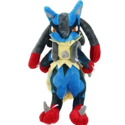 Pkm.store Pokemon Kuscheltiere-Mega Lucario Plusch Figur (Ca. 26Cm)