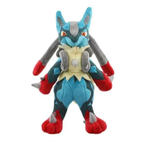 Pkm.store Pokemon Kuscheltiere-Mega Lucario Plusch Figur (Ca. 26Cm)