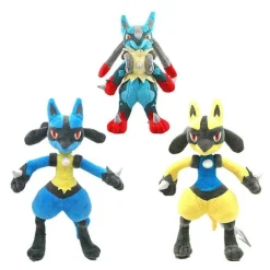 Pkm.store Pokemon Kuscheltiere-Mega Lucario Plusch Figur (Ca. 26Cm)