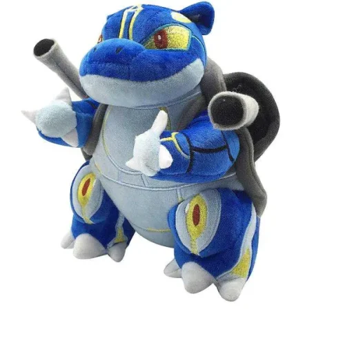 Pkm.store Pokemon Kuscheltiere-Mega Turtok Blastoise Pokemon Stofftier (Ca. 20Cm)