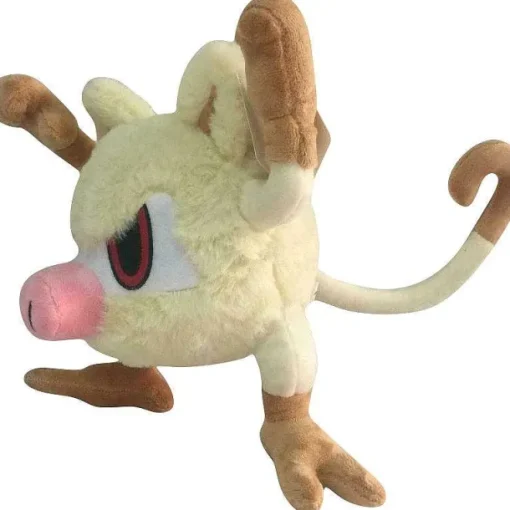 Pkm.store Pokemon Kuscheltiere-Menki Mankey Plusch Pokemon (Ca. 30Cm)