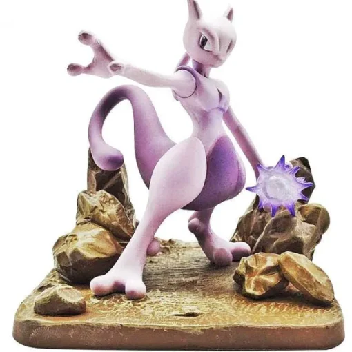 Pkm.store Pokemon Figuren-Mewtu Mewtwo Pokemon Figur (Ca. 11Cm)