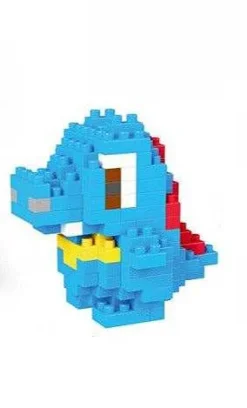 Pkm.store Pokemon Bausteine-Mini Pokemon Baustein Figuren: Groudon Kyogre Rayquaza Sobble Scorbunny Grookey Chaneira Uvm.