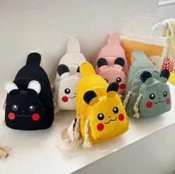 Pkm.store Rucksäcke & Taschen-Modische Pokemon Pikachu Schultertasche