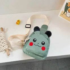 Pkm.store Rucksäcke & Taschen-Modische Pokemon Pikachu Schultertasche