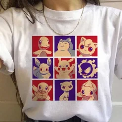 Pkm.store Sommer-Modisches Pokemon T-Shirt In Vielen Motiven