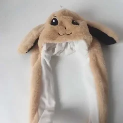 Pkm.store Pokemon Mützen & Caps-Niedliche Evoli Eevee Cosplay Mutze Mit Langen Ohren