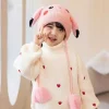 Pkm.store Pokemon Mützen & Caps-Niedliche Pokemon Winter Cosplay Mützen Fur Kinder