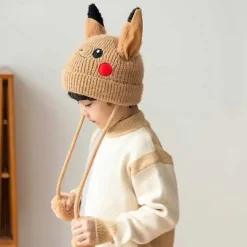 Pkm.store Pokemon Mützen & Caps-Niedliche Pokemon Winter Cosplay Mützen Fur Kinder