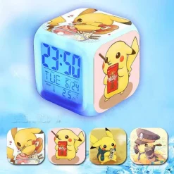 Pkm.store Sonstiges Merchandise-Niedlicher Led Wecker Mit Pikachu Motiven