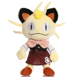 Pkm.store Pokemon Kuscheltiere-Niedliches Meowth Mauzi Plusch Pokemon (Ca. 33Cm)