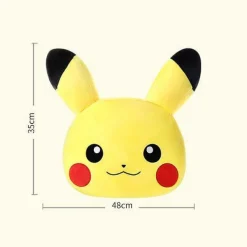 Pkm.store Pokemon Kuscheltiere-Niedliches Pikachu Kissen (35X48Cm)