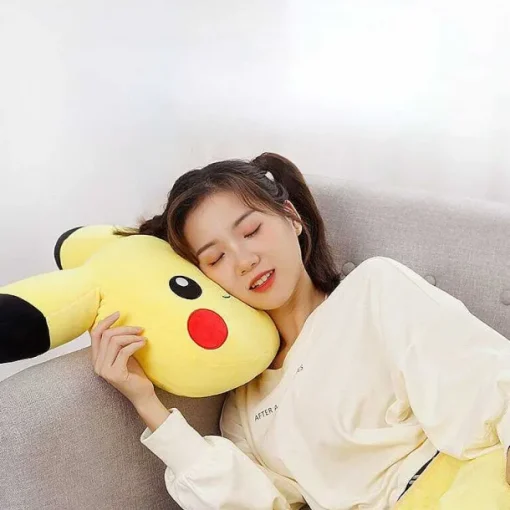 Pkm.store Pokemon Kuscheltiere-Niedliches Pikachu Kissen (35X48Cm)