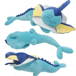 Pkm.store Pokemon Kuscheltiere-Niedliches Schlafendes Aquana Vaporeon Kuschel Pokemon (Ca. 65Cm)