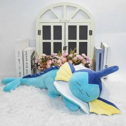 Pkm.store Pokemon Kuscheltiere-Niedliches Schlafendes Aquana Vaporeon Kuschel Pokemon (Ca. 65Cm)