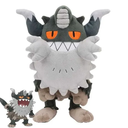 Pkm.store Pokemon Schwert & Schild-Perrserker Mauzinger Kuscheltier Pokemon (Ca. 20Cm)