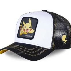 Pkm.store Sommer-Pika Mutze - Baseball Cap - Pokemon Cap (Pikachu, Enton, Gengar, Relaxo, Pokeball)