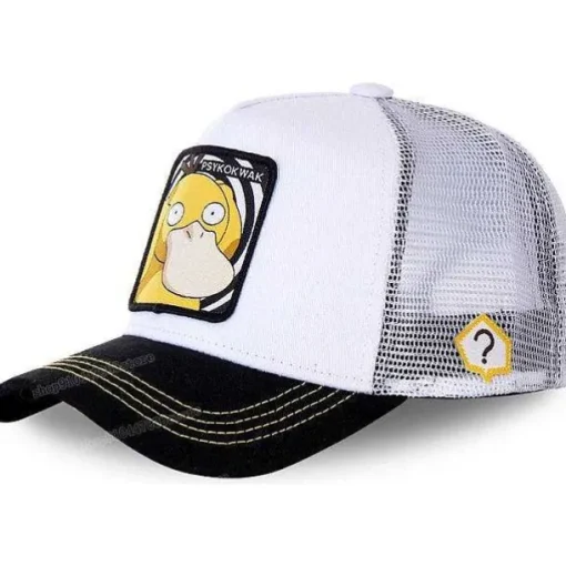 Pkm.store Sommer-Pika Mutze - Baseball Cap - Pokemon Cap (Pikachu, Enton, Gengar, Relaxo, Pokeball)