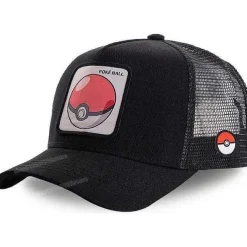 Pkm.store Sommer-Pika Mutze - Baseball Cap - Pokemon Cap (Pikachu, Enton, Gengar, Relaxo, Pokeball)