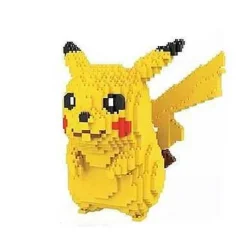Pkm.store Pokemon Bausteine-Pikachu Baustein Set (1650 Teile)