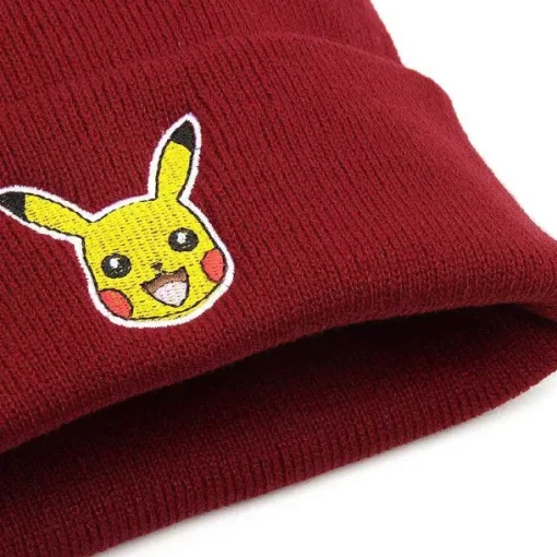Pkm.store Herbst & Winter-Pikachu Beanie Mutze - Verschiedene Farben - Unisex