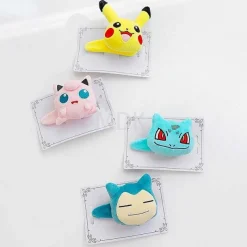 Pkm.store Sonstiges Merchandise-Pikachu, Bisasam, Relaxo Oder Pummeluff Haarklammern