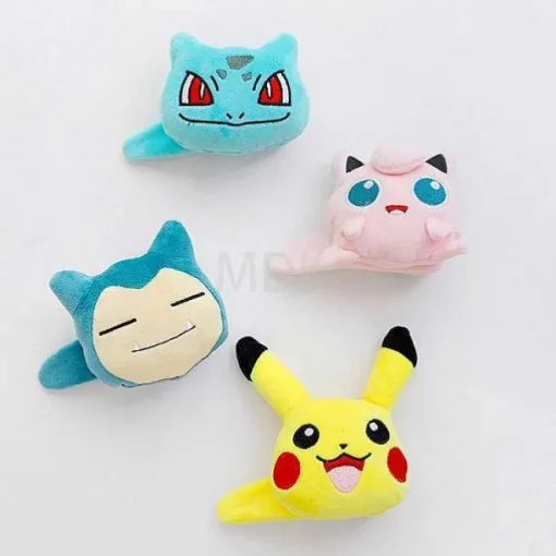 Pkm.store Sonstiges Merchandise-Pikachu, Bisasam, Relaxo Oder Pummeluff Haarklammern