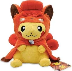Pkm.store Pokemon Kuscheltiere-Pikachu Cosplay Als Feuer Oder Eis Vulpix Kuscheltiere (Ca. 30Cm)