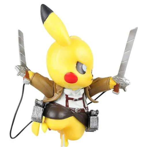 Pkm.store Pokemon Figuren-Pikachu Cosplay Attack On Titan Action Figur